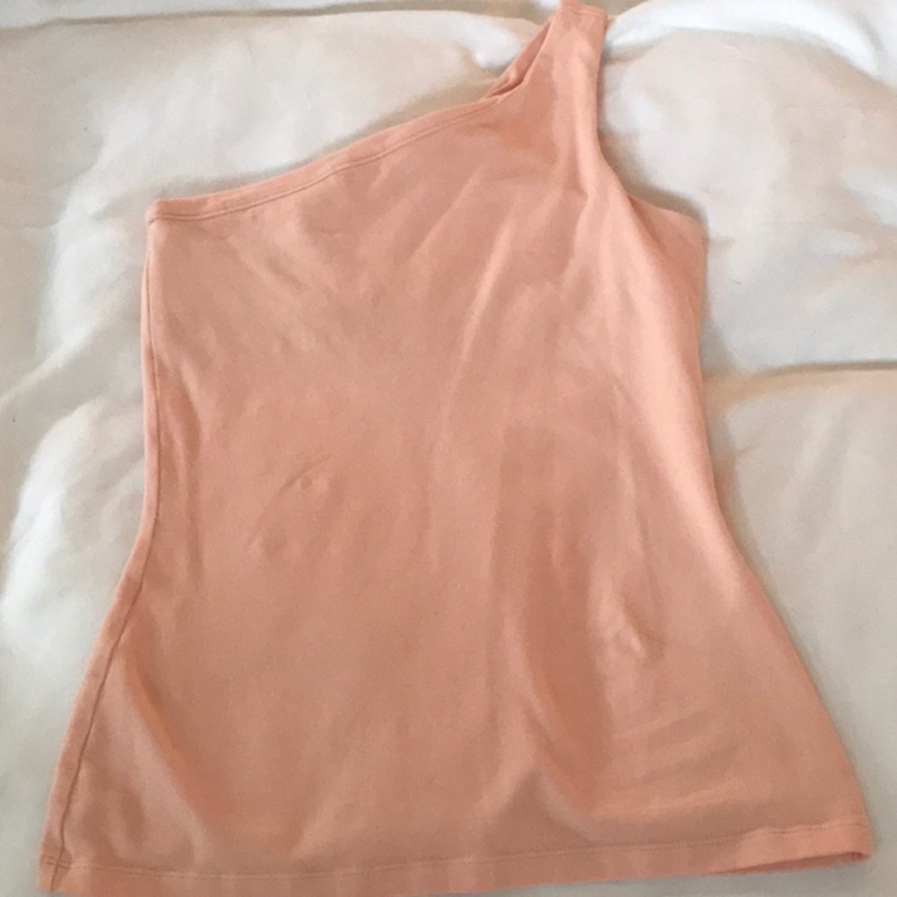 Express one shoulder basic bra tank.